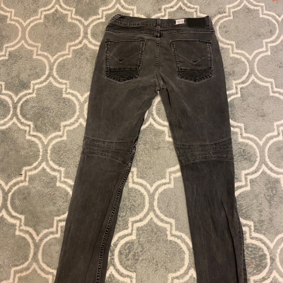 Hudson Black Jeans 32 Men’s Skinny Biker Denim - Picture 6 of 7